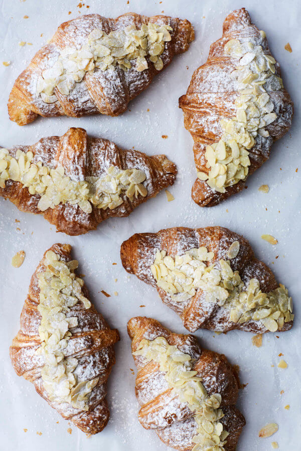 Top down image of Pastries