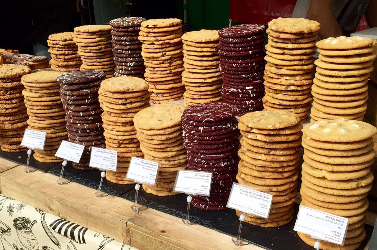 Butter and Cream Cakes, Guildford Market Stall - YouTube