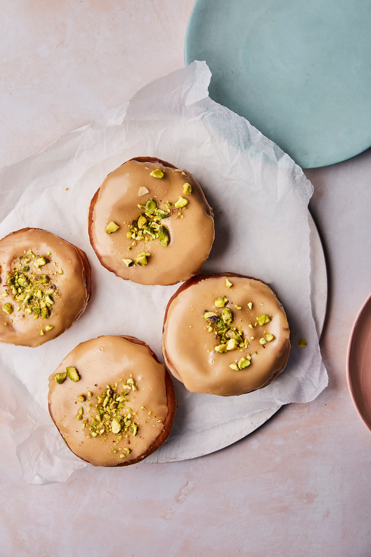 Wholesale Salted Caramel And Pistachio Doughnuts London Galeta Bakery